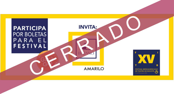 AMARILO TE INVITA A VIVIR EL FESTIVAL DE TEATRO, PARTICIPA POR BOLETAS AQUÍ:
