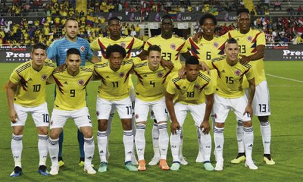 PARTIDO DEBUT SELECCIÓN COLOMBIA