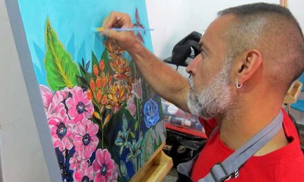 TALLER DE PINTURA FLORES EXPRESIVAS