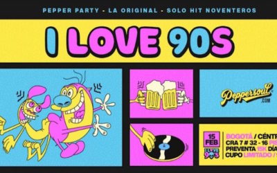 I LOVE 90S – PEPPER PARTY
